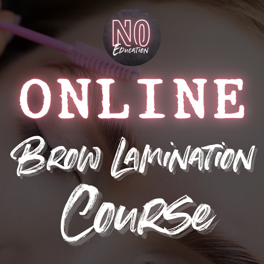 ONLINE Brow Lamination Course